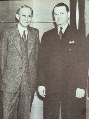 Henry Ford and Fred Jones, 1940